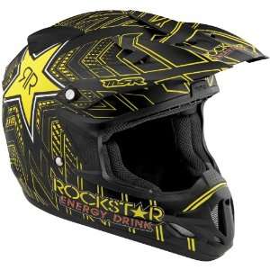  Helmet, Rockstar, Primary Color: Black, Helmet Type: Offroad Helmets 