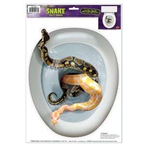 Snake Toilet Topper Peel N Place Case Pack 96   530479