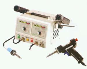 SL 916 Soldering/Desoldering Station with LED bar graph  