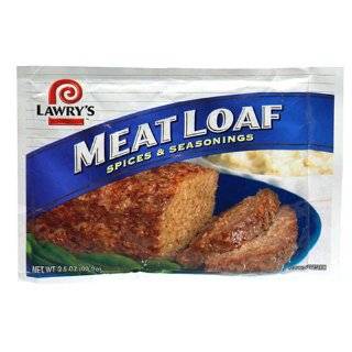  Lawrys Meat Loaf Spices & Seasonings, 3.5 Ounce Packets 