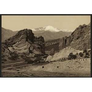   Peak,Garden of the Gods,Colorado Springs,CO,1898