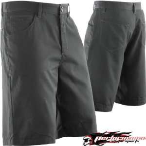    THOR VENICE BLACK RELAXED FIT SHORTS 34 X 24.5 Automotive