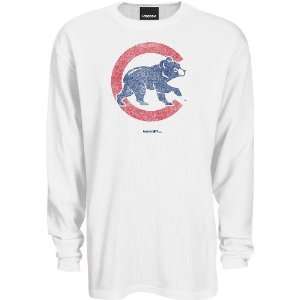  Chicago Cubs Reebok Faded Secondary Logo Long Sleeve 