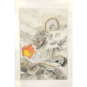  Contemporary Chinese Sumi e Brush Painting Art, Watercolor 
