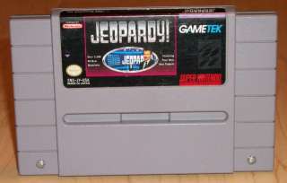 Jeopardy! (Super Nintendo) Fun Game Show Alex Trebek 043948510507 