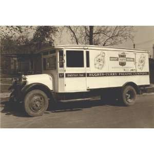  Hughes Curry Packing Co. Truck #1 16X24 Giclee Paper