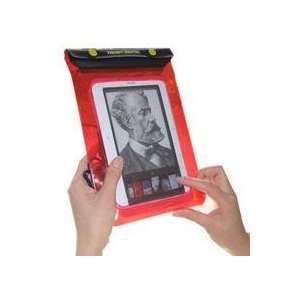   Waterproof Case for  Nook, Red Border Electronics