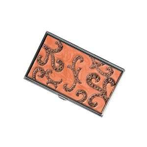   and Genuine Crystals Business Card Holder For Women