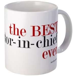  The Best Editor in Chief Ever Mug by  Kitchen 