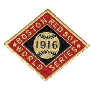  MLB World Series Logo Patches   1916 Red Sox   Boston Red 