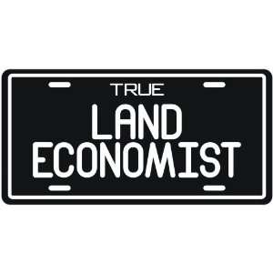  New  True Land Economist  License Plate Occupations 