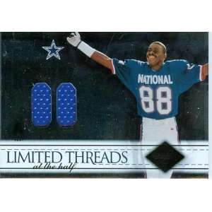   Michael Irvin Pro Bowl Dual Game Worn Jersey Card: Sports & Outdoors