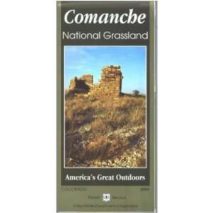  Comanche National Grassland Map   Waterproof Forest 