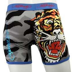 Ed Hardy Mens Tiger Boxer Briefs  
