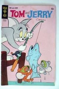 TOM and JERRY, Gold Key Comic Book #247 1969  