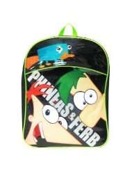Disney Phineas and Ferb Large 15 School Backpack   Phineas and Ferb 