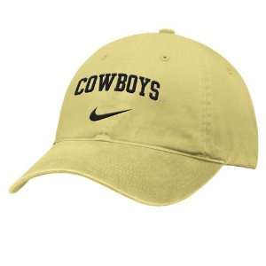 Nike Wyoming Cowboys Gold Campus II Hat 