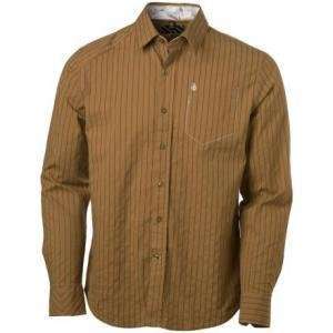   : Volcom Manhattan Button Down Shirt   Long Sleeve   Mens: Clothing