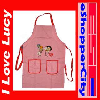 Love Lucy Kitchen Apron New Design Stick Figure  