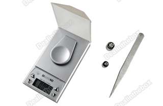 10 × 0.001 Gram High P recision Jewelry Digital Scale Electronic