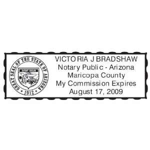  Pre Ink Notary Stamps   Arizona: Office Products