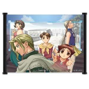  Suikoden Game Fabric Wall Scroll Poster (20x16) Inches 