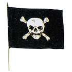   Roger Emblem Stick Flag   12 x 18 Inches, Table/Parade/Decorative Flag