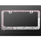  double row pink diamond license plate frame  Valor auto accessories