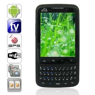 CECT Android Phones _ 2.8 Inch Touchscreen QWERTY TV Smartphone with 