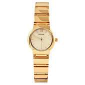 Pulsar Ladies Gold Round Bracelet Watch