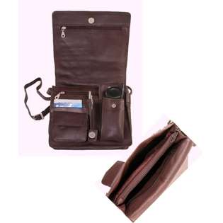 CAROLYN   Leather Handbag / Mini Messenger Bag  Paul & Taylor Clothing 