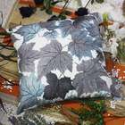 Blancho Bedding [Blue Maple Leaf] Decorative Pillow Cushion / Floor 
