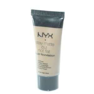  NYX Stay Matte Not Flat Liquid Foundation  Natural #SMF03 