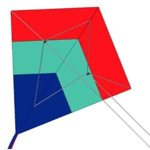   ™ Dual Control Nylon Kite Turbo by X Kites Toys & Games