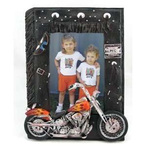  4 x 6 Picture Frame   Big Twin with Flames