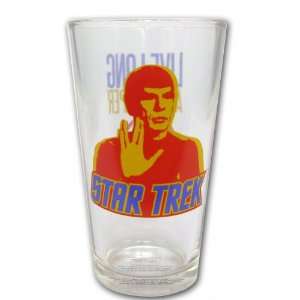 Star Trek Live Long and Prosper Pint Glass: Everything 