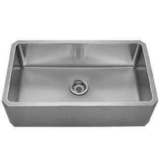   bowl front apron undermount sink  Brushed Stainless Steel 