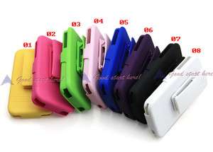 Colorful Belt Clip Holster Hard Case Cover Protector With Holder for 