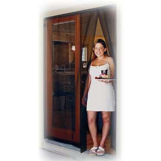 Wolf & Moon Products, Inc. Bug Off Instant Screen Door with Magnetic 