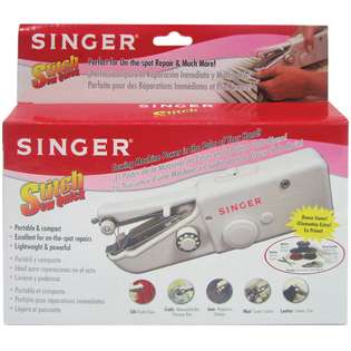 Stitch Sew Quick Hand Held Sewing Machine   Singer Appliances Sewing 