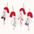 DDI Santa Candy Cane Cover Ornaments(Pack of 36)