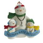 Midwest Doctors Have Patients Snowman Christmas Ornament