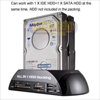TWIN IDE SATA HDD HARD DRIVE DISK DOCK DOCKING STATION  