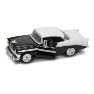  1956 Chevy Bel Air 1/18 Black: Toys & Games