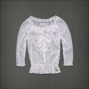 NWT Abercrombie & Fitch Hollister Women Blouse Shirt Chiffon Top XS S 