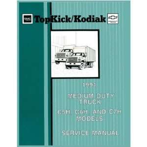  1991 CHEVY GMC C/K 40 60 MEDIUM TRUCK Service Manual 