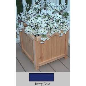   32 002 Large Prestige Planter Box   Berry Blue: Patio, Lawn & Garden