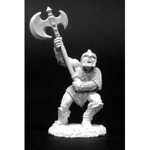  Orc Warrior of Kargir with Polaxe (OOP) Toys & Games