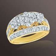 Tradition Diamond 2 cttw Diamond Engagement Ring in 10k Yellow Gold at 