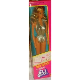    1983 Original Sun Gold Blonde Malibu Barbie Doll: Toys & Games